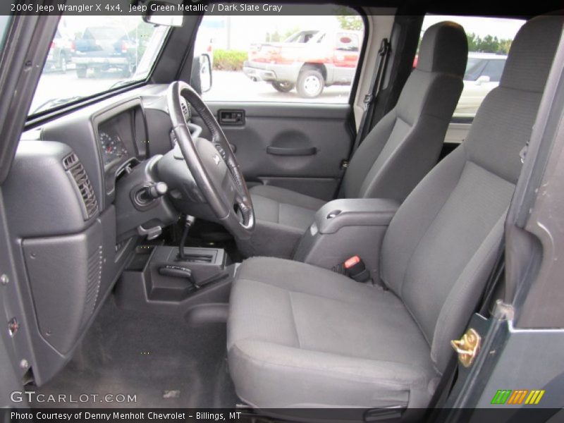  2006 Wrangler X 4x4 Dark Slate Gray Interior