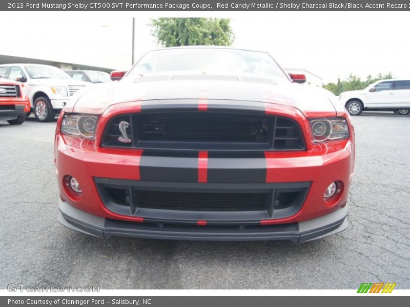  2013 Mustang Shelby GT500 SVT Performance Package Coupe Red Candy Metallic