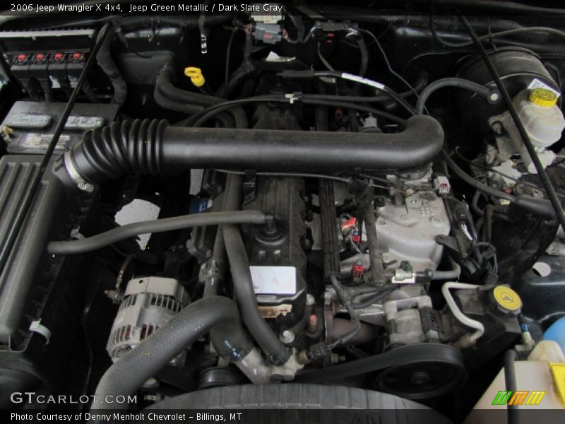  2006 Wrangler X 4x4 Engine - 4.0 Liter OHV 12V Inline 6 Cylinder