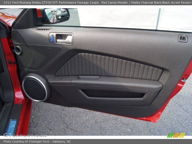 Door Panel of 2013 Mustang Shelby GT500 SVT Performance Package Coupe