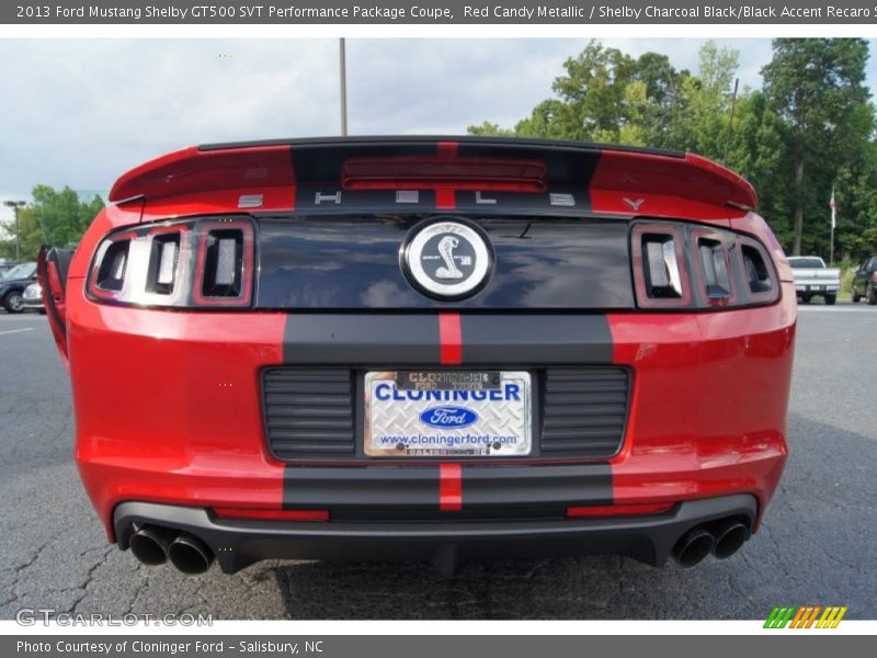 Red Candy Metallic / Shelby Charcoal Black/Black Accent Recaro Sport Seats 2013 Ford Mustang Shelby GT500 SVT Performance Package Coupe