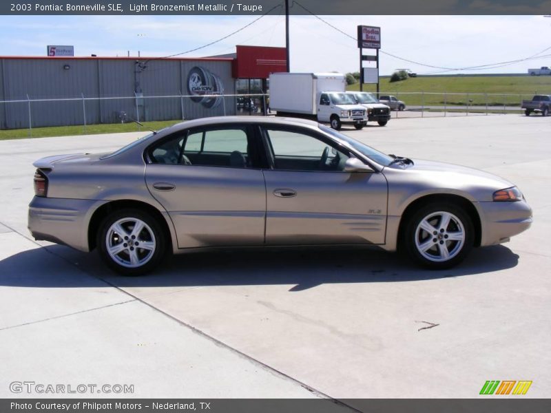 Light Bronzemist Metallic / Taupe 2003 Pontiac Bonneville SLE