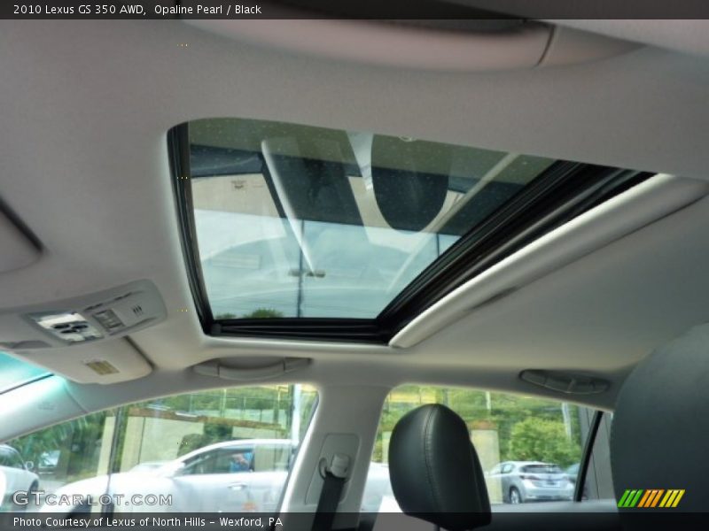 Opaline Pearl / Black 2010 Lexus GS 350 AWD