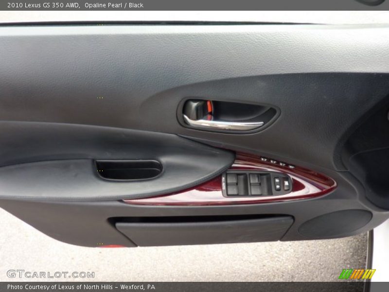 Opaline Pearl / Black 2010 Lexus GS 350 AWD