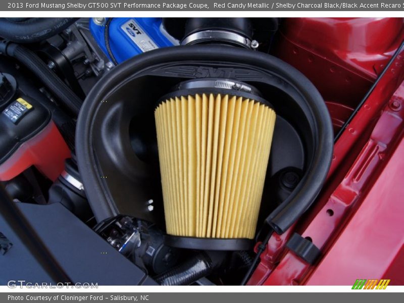  2013 Mustang Shelby GT500 SVT Performance Package Coupe Engine - 5.8 Liter Supercharged DOHC 32-Valve Ti-VCT V8