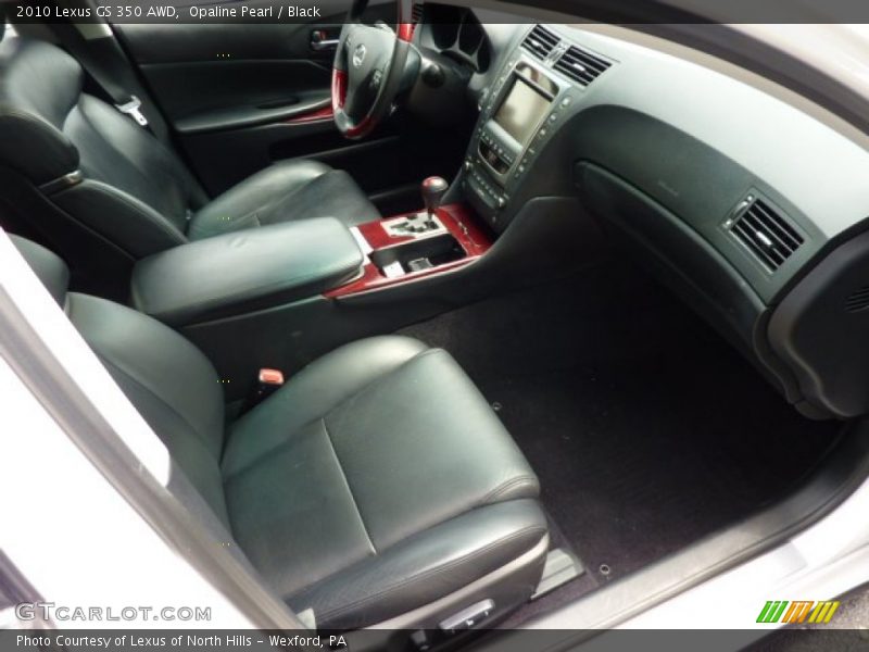 Opaline Pearl / Black 2010 Lexus GS 350 AWD
