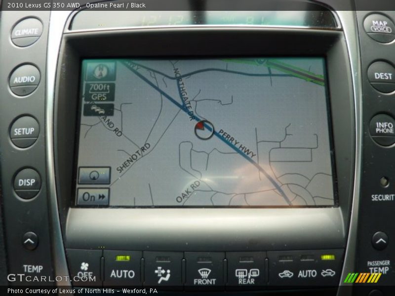 Opaline Pearl / Black 2010 Lexus GS 350 AWD