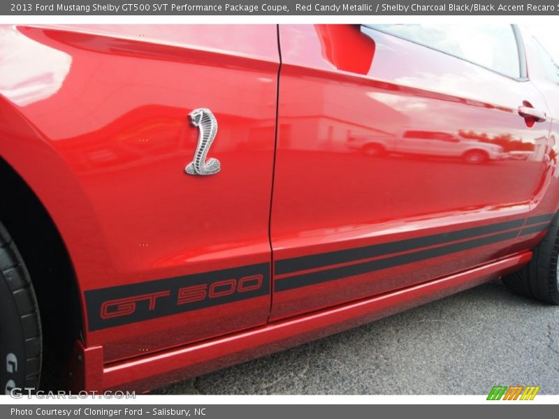  2013 Mustang Shelby GT500 SVT Performance Package Coupe Red Candy Metallic