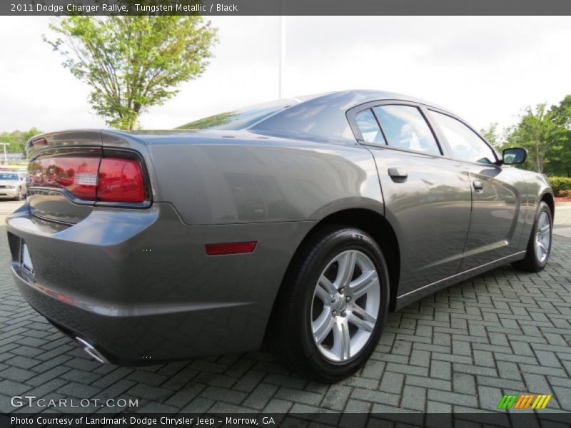 Tungsten Metallic / Black 2011 Dodge Charger Rallye