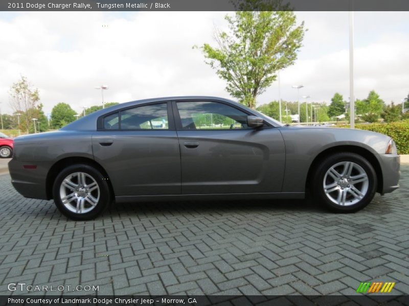 Tungsten Metallic / Black 2011 Dodge Charger Rallye