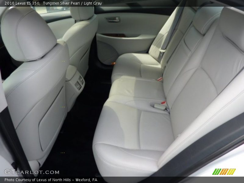 Tungsten Silver Pearl / Light Gray 2010 Lexus ES 350