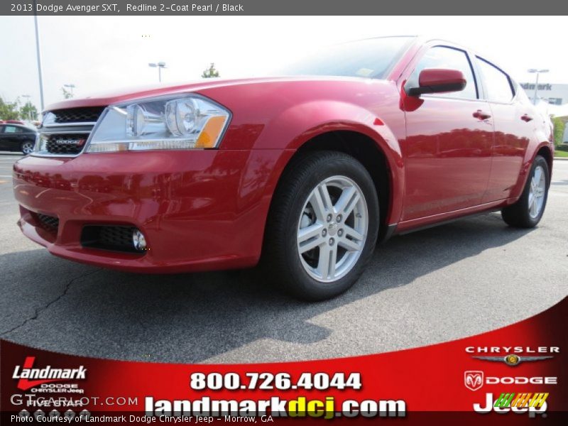 Redline 2-Coat Pearl / Black 2013 Dodge Avenger SXT