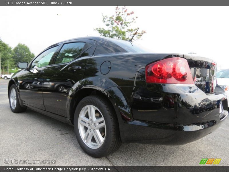 Black / Black 2013 Dodge Avenger SXT