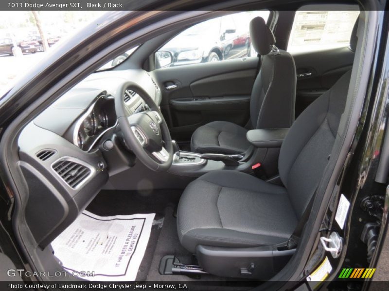 Black / Black 2013 Dodge Avenger SXT