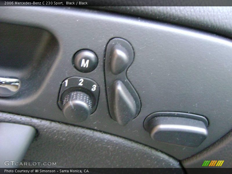Black / Black 2006 Mercedes-Benz C 230 Sport