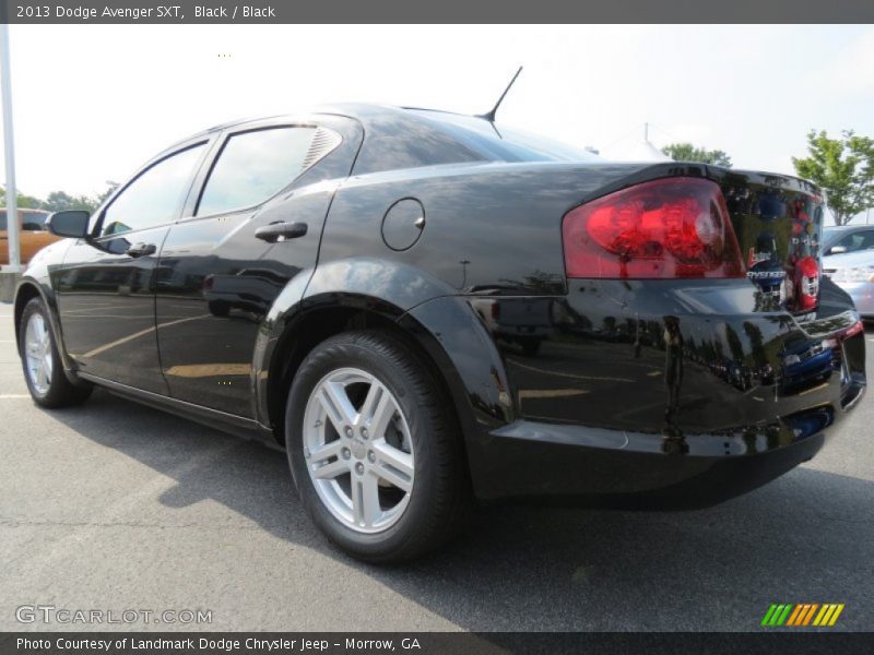 Black / Black 2013 Dodge Avenger SXT