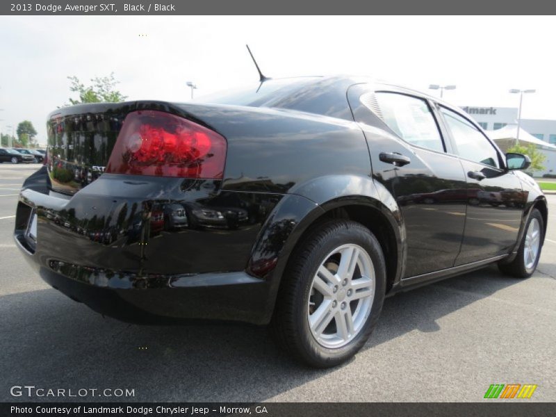 Black / Black 2013 Dodge Avenger SXT