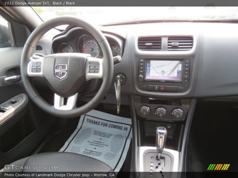 Black / Black 2013 Dodge Avenger SXT