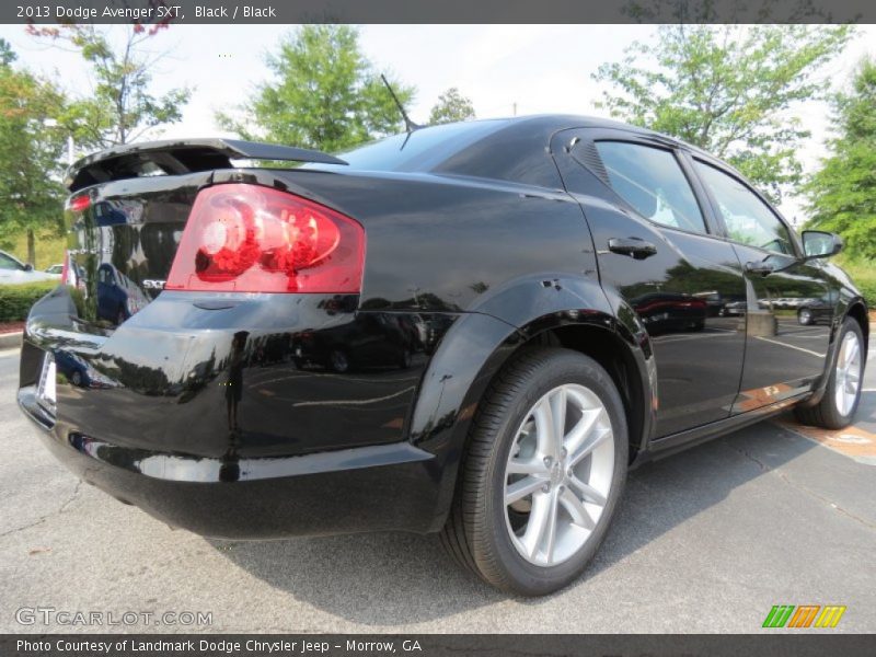 Black / Black 2013 Dodge Avenger SXT