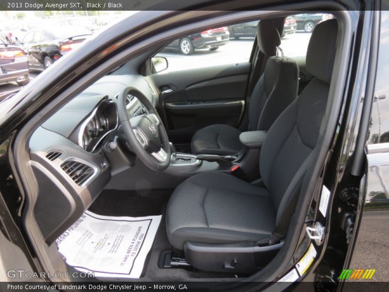 Black / Black 2013 Dodge Avenger SXT