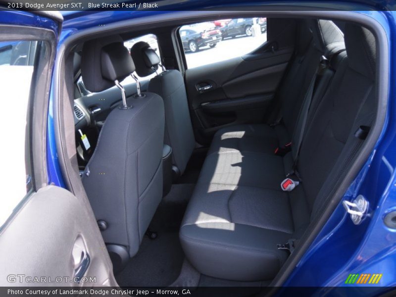 Blue Streak Pearl / Black 2013 Dodge Avenger SXT