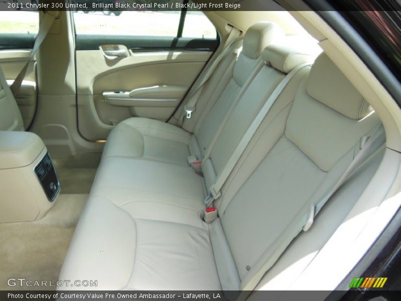 Brilliant Black Crystal Pearl / Black/Light Frost Beige 2011 Chrysler 300 Limited