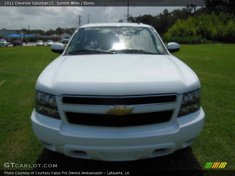Summit White / Ebony 2011 Chevrolet Suburban LT