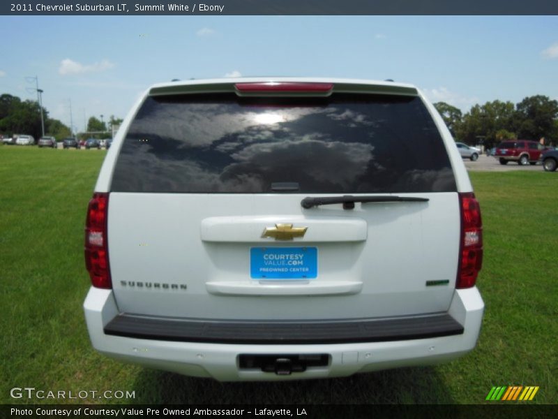 Summit White / Ebony 2011 Chevrolet Suburban LT