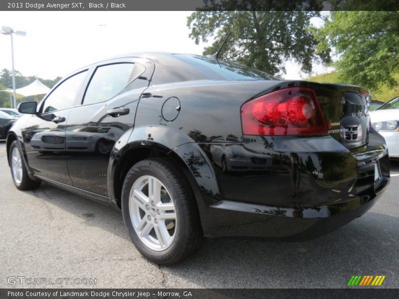 Black / Black 2013 Dodge Avenger SXT