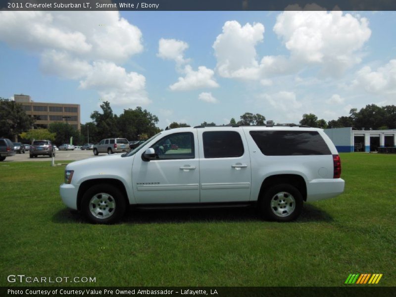 Summit White / Ebony 2011 Chevrolet Suburban LT