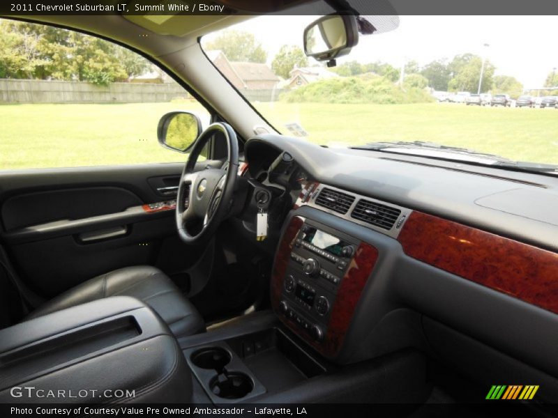 Summit White / Ebony 2011 Chevrolet Suburban LT