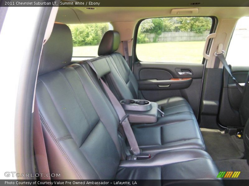 Summit White / Ebony 2011 Chevrolet Suburban LT