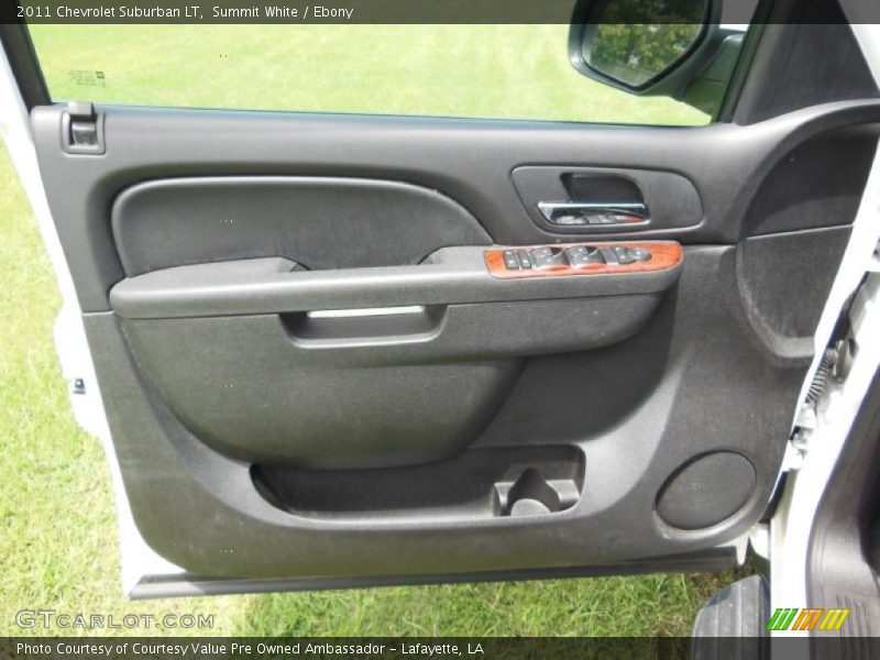Summit White / Ebony 2011 Chevrolet Suburban LT