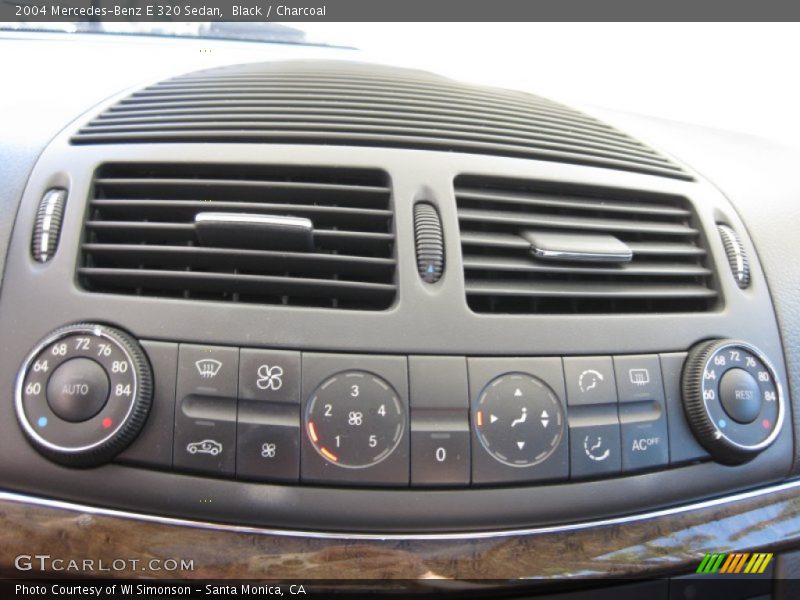 Black / Charcoal 2004 Mercedes-Benz E 320 Sedan