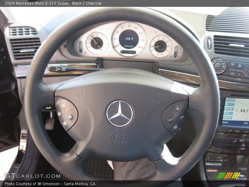 Black / Charcoal 2004 Mercedes-Benz E 320 Sedan