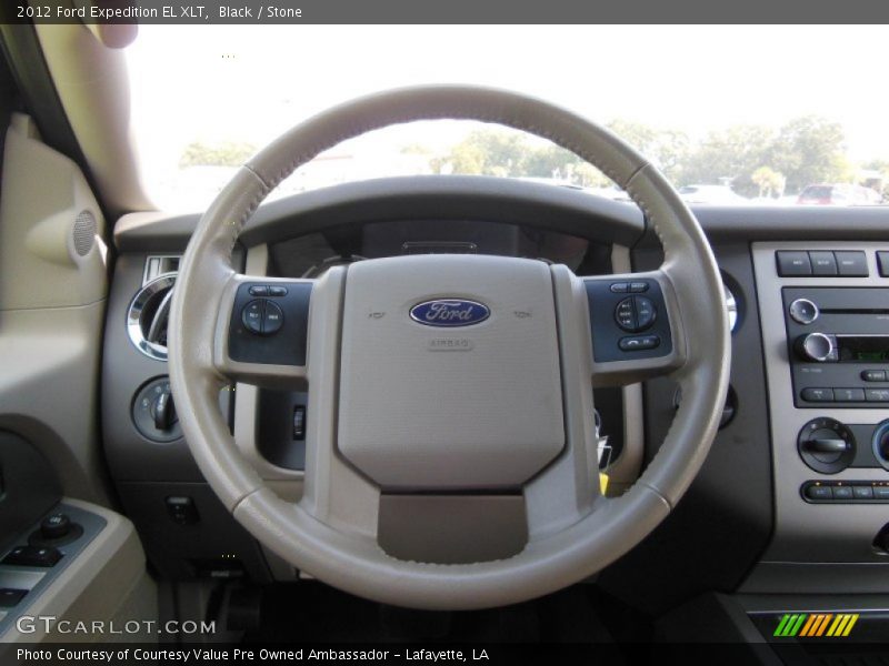 Black / Stone 2012 Ford Expedition EL XLT