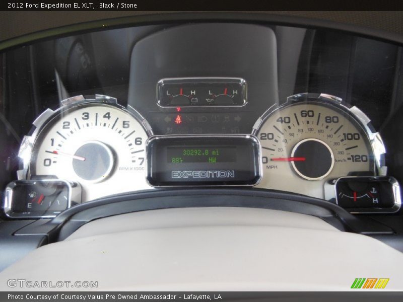 Black / Stone 2012 Ford Expedition EL XLT