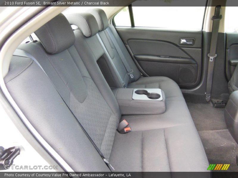 Brilliant Silver Metallic / Charcoal Black 2010 Ford Fusion SE