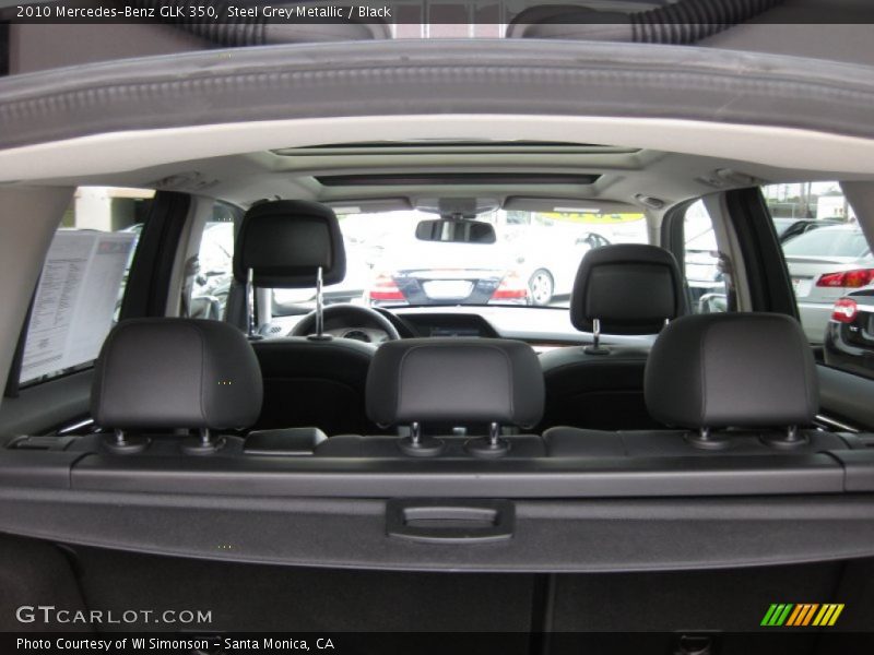 Steel Grey Metallic / Black 2010 Mercedes-Benz GLK 350