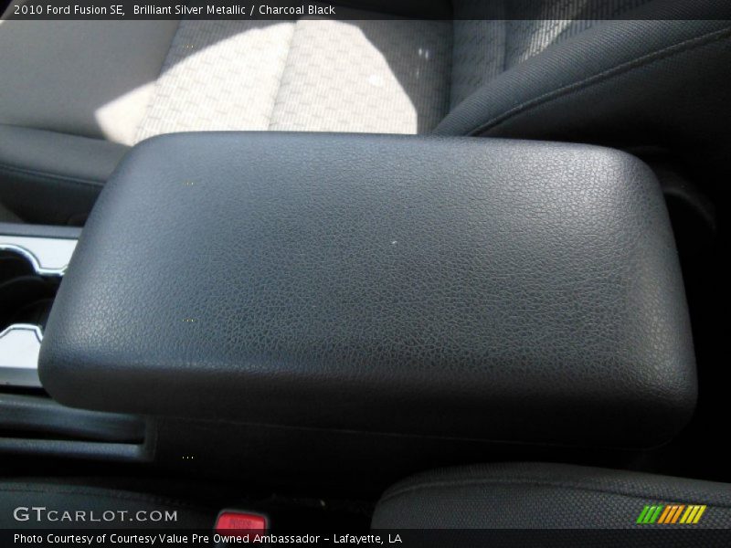 Brilliant Silver Metallic / Charcoal Black 2010 Ford Fusion SE