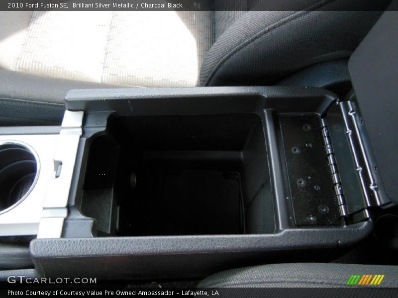 Brilliant Silver Metallic / Charcoal Black 2010 Ford Fusion SE