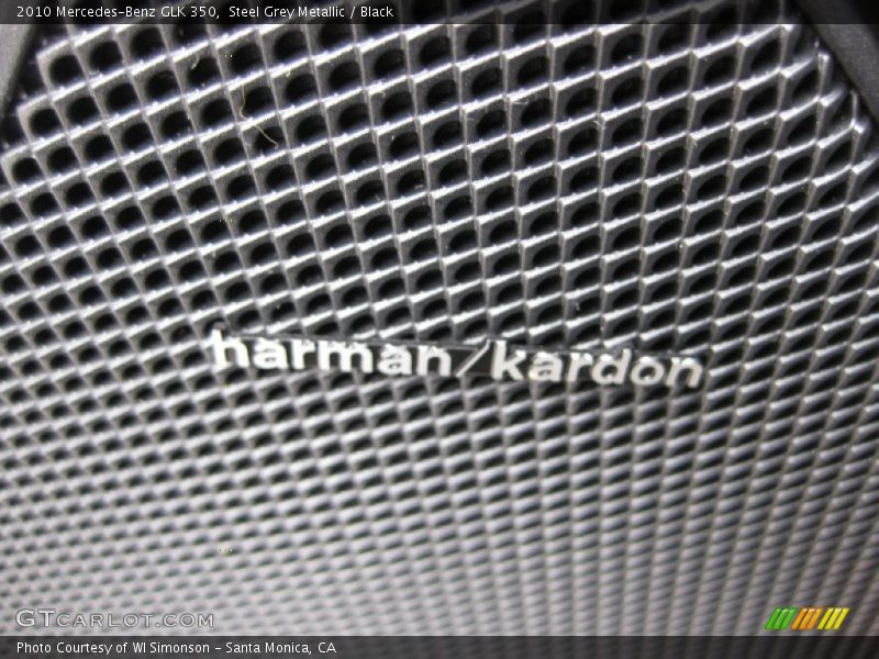 Steel Grey Metallic / Black 2010 Mercedes-Benz GLK 350