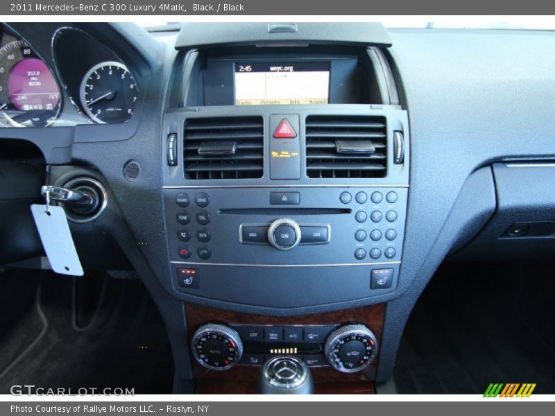 Black / Black 2011 Mercedes-Benz C 300 Luxury 4Matic