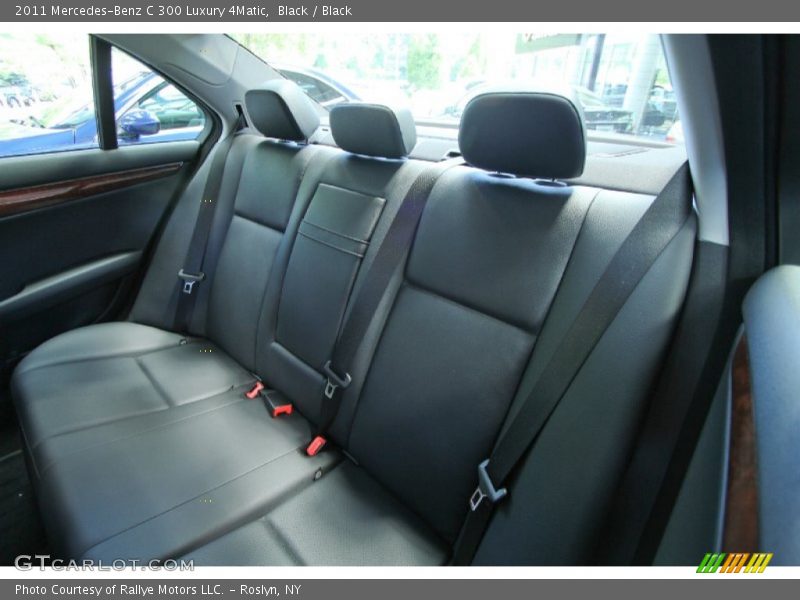 Black / Black 2011 Mercedes-Benz C 300 Luxury 4Matic