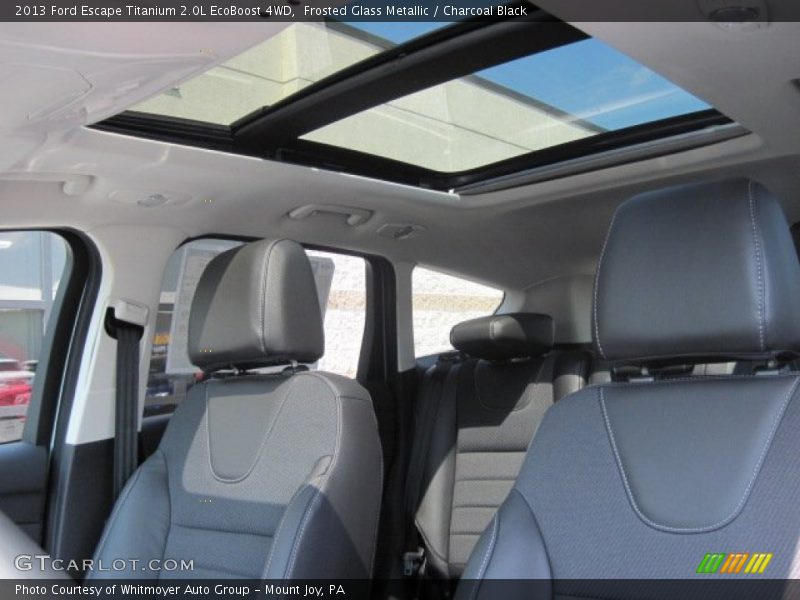 Sunroof of 2013 Escape Titanium 2.0L EcoBoost 4WD