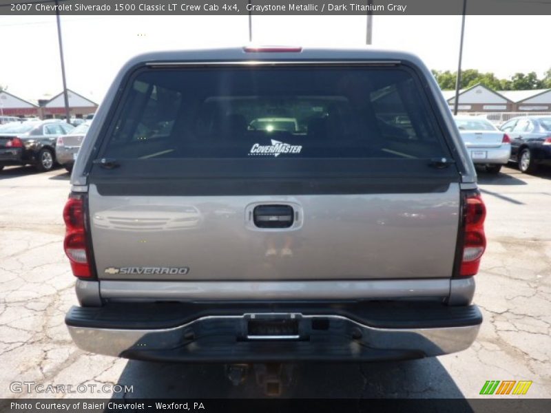 Graystone Metallic / Dark Titanium Gray 2007 Chevrolet Silverado 1500 Classic LT Crew Cab 4x4