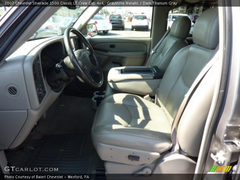 Graystone Metallic / Dark Titanium Gray 2007 Chevrolet Silverado 1500 Classic LT Crew Cab 4x4