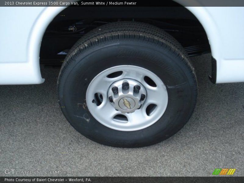 Summit White / Medium Pewter 2013 Chevrolet Express 3500 Cargo Van