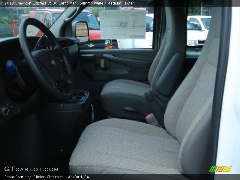 Summit White / Medium Pewter 2013 Chevrolet Express 3500 Cargo Van