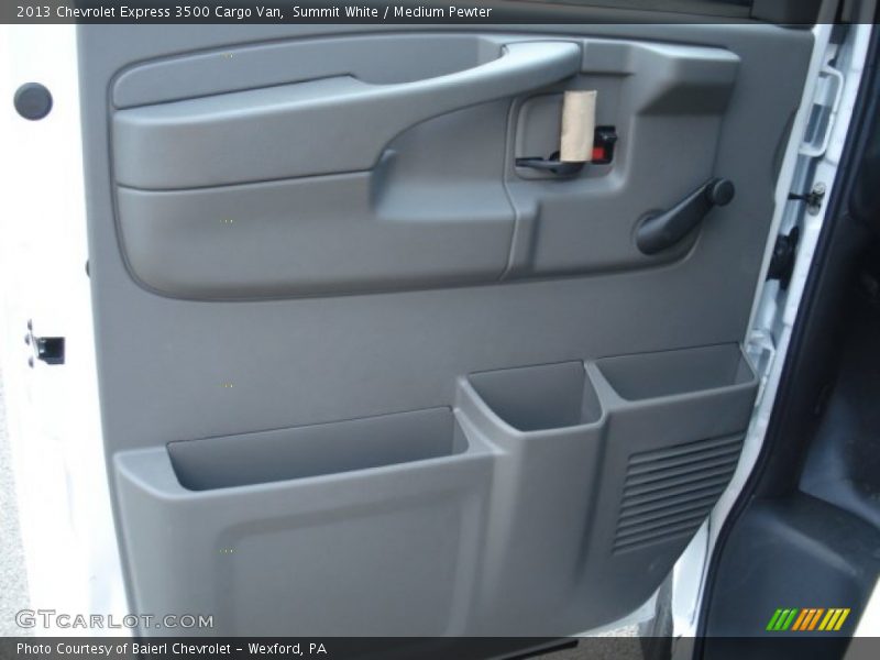 Summit White / Medium Pewter 2013 Chevrolet Express 3500 Cargo Van